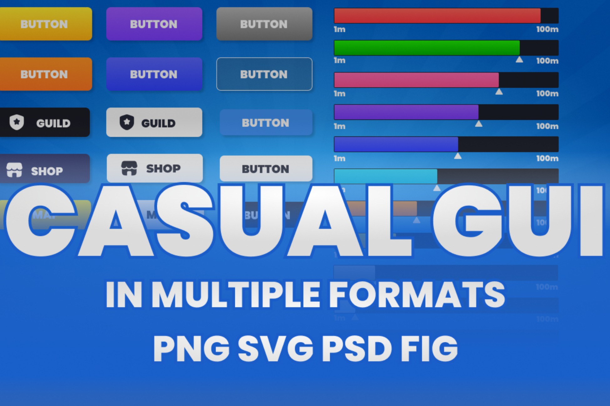 Casual GUI - Essentials | 2D GUI | Unity Asset Store