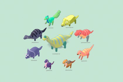 Quirky Series - Dinosaur Animals Vol 3