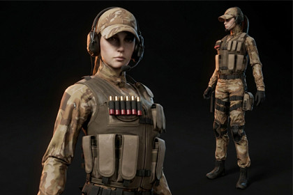 Female Tactical Operator A