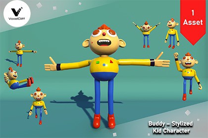 Buddy – Stylized Kid Character