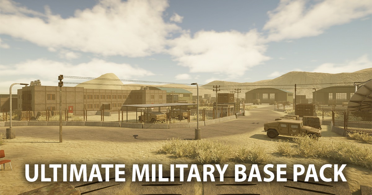 Ultimate Military Base Pack | 3D Environments | Unity Asset Store