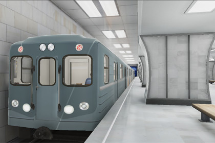 Subway Station Environment 06