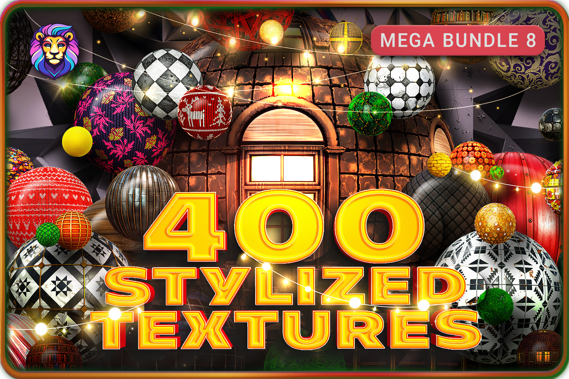 400+ Stylized Textures - Mega Texture Collection 8 | 2D Textures ...
