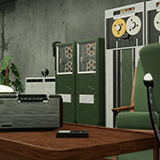 Mid-Century Brutalist Data Centre