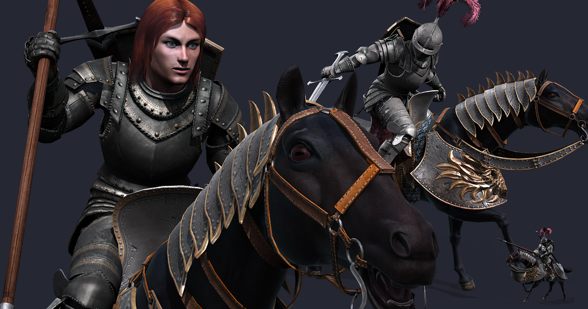 Adam Knight Horseman | Characters | Unity Asset Store