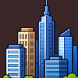 City Building Business Services Transport Economy Icons Pack