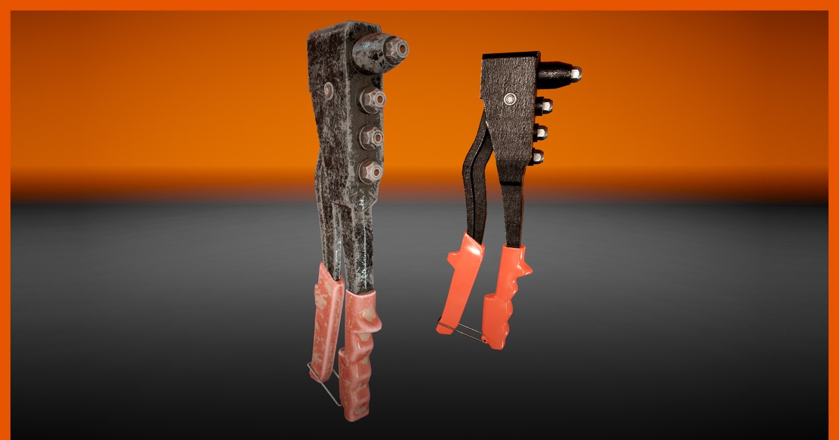 Rivet Gun | 3D Tools | Unity Asset Store