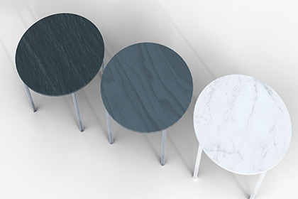 Round Coffee Table 3D Model – 3 Color Variants