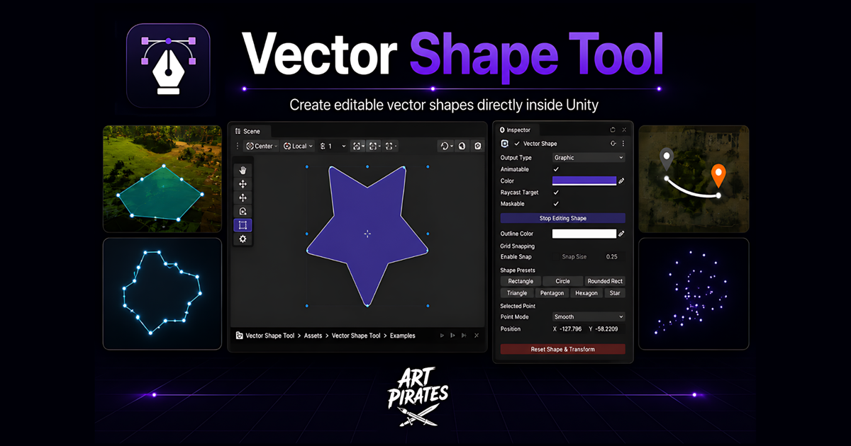Vector Shape Tool | Utilities Tools | Unity Asset Store