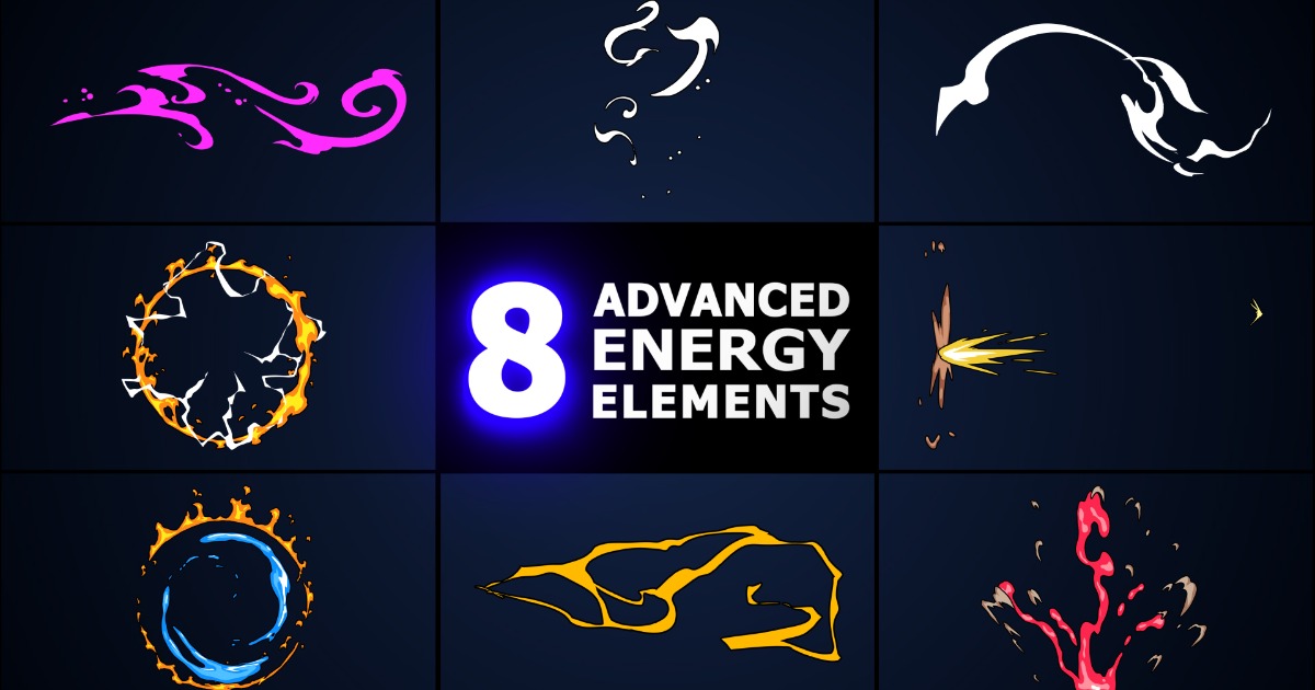 Energy Element Design Advanced Energy Elements (04.04.25) | 2D Textures & Materials | Unity ...