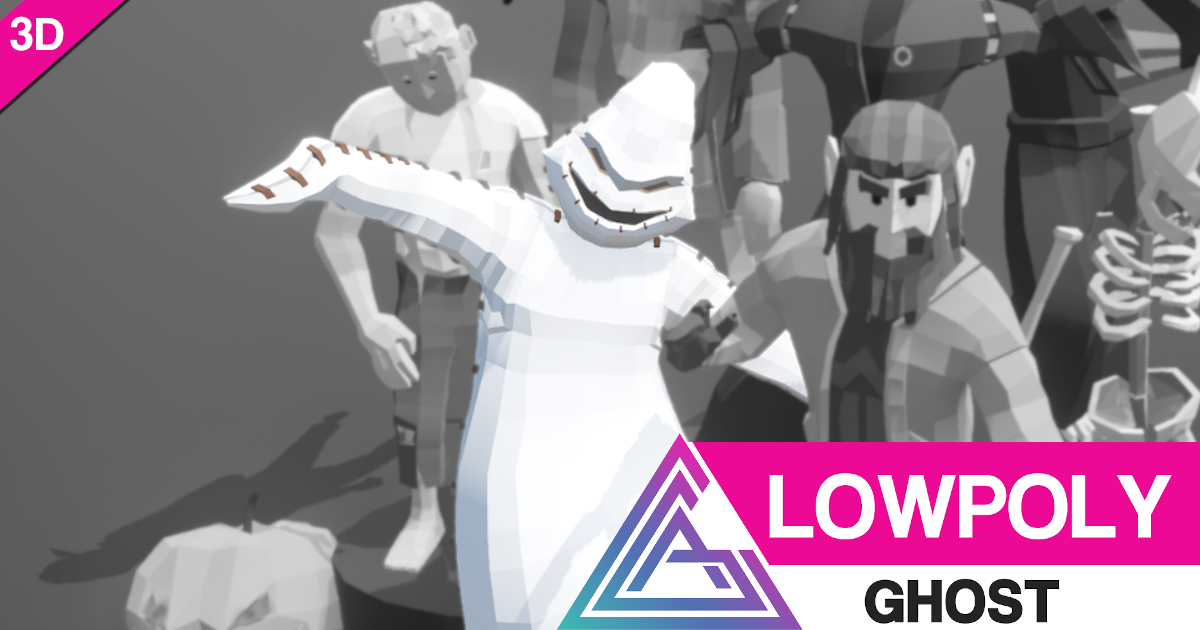 LOWPOLY - Ghost | 3D Characters | Unity Asset Store