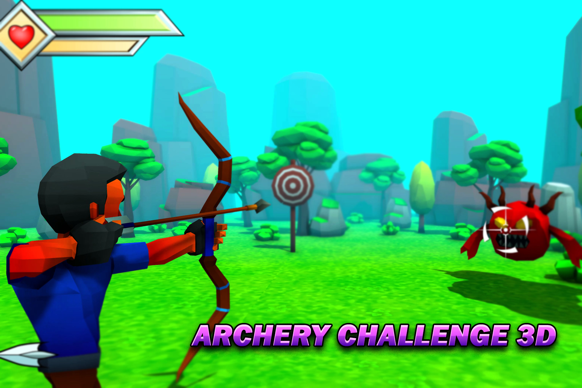 Archery Challenge 3D - Game Template, image 1