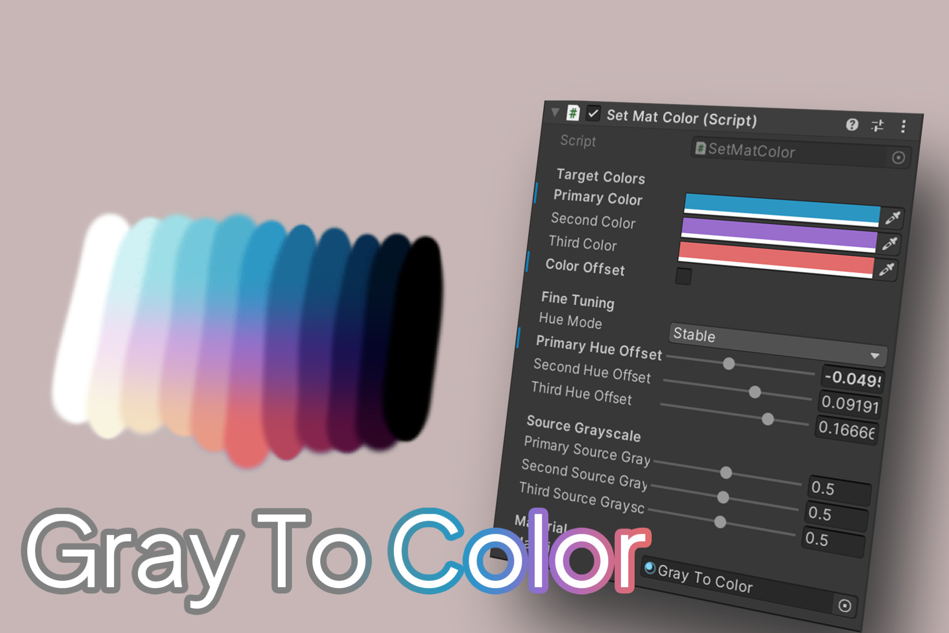 Gray To Color | VFX Shaders | Unity Asset Store