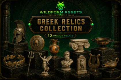 Greek Temple Relics – Ancient Greece Props