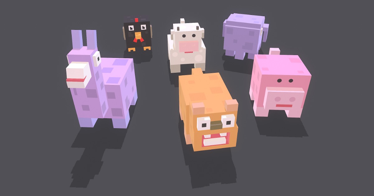 Anials Unity Cartoon Animal Pack 01 | 3D Animals | Unity Asset Store