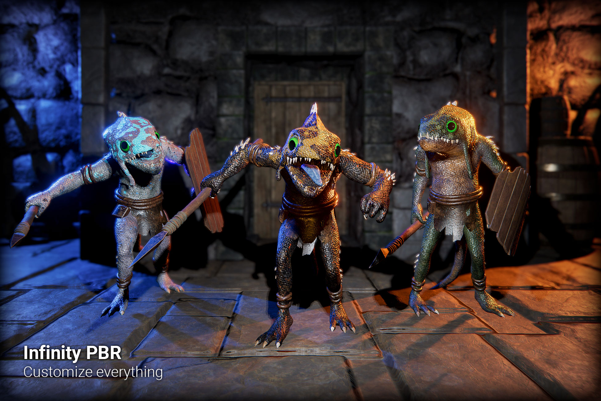 Fish Man Monster Character - Fantasy RPG