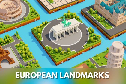Low Poly European LandMarks by IGS