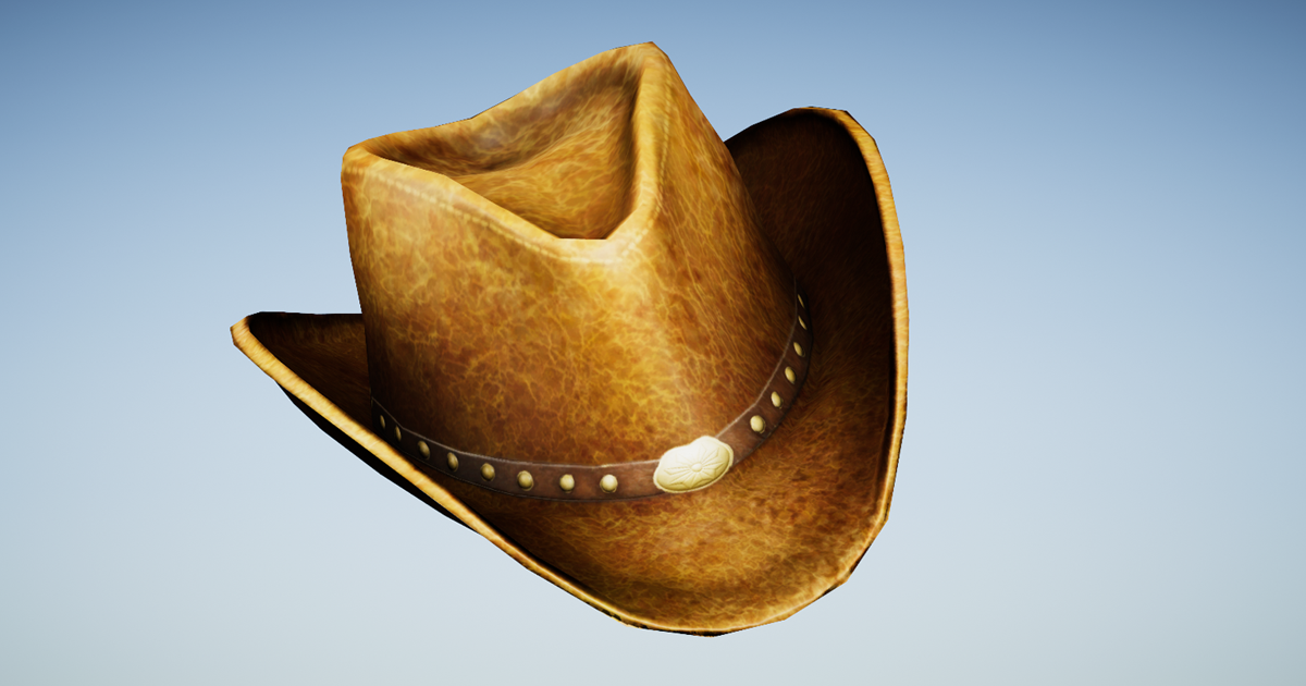 Ultimate Hat: Western | 3D Clothing | Unity Asset Store