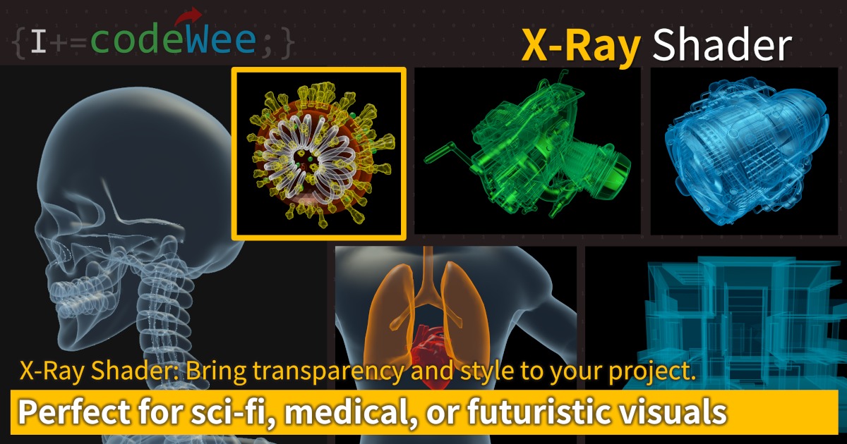 Ray Shader X-Ray Shader(Built-In) | VFX Shaders | Unity Asset Store