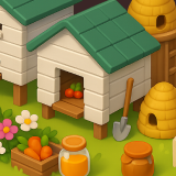 Farm Village Building Icons Pack Crops Tools and Environment Assets