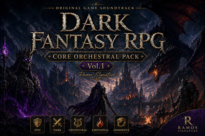 Kingdoms of Ash & Shadow Vol.1 — Dark Fantasy RPG Soundtrack