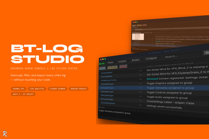 BT-LogStudio: Advanced Debug Console & Log Filter System
