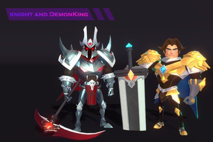 knight and DemonKing
