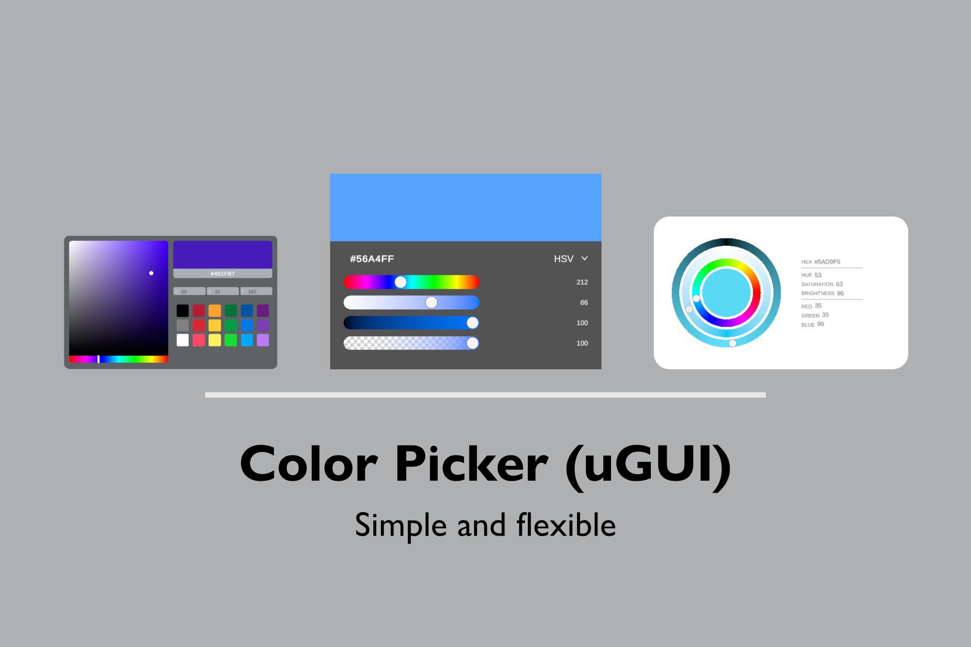 Color Picker (uGUI) | GUI Tools | Unity Asset Store