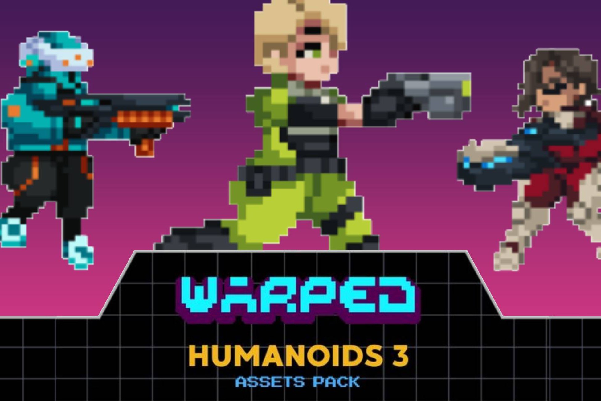 Warped Humanoid Enemies 3, image 1