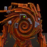 Stylized Wood Monster Pack 2 – Vortex Variant (Animated, LOD, Skins)