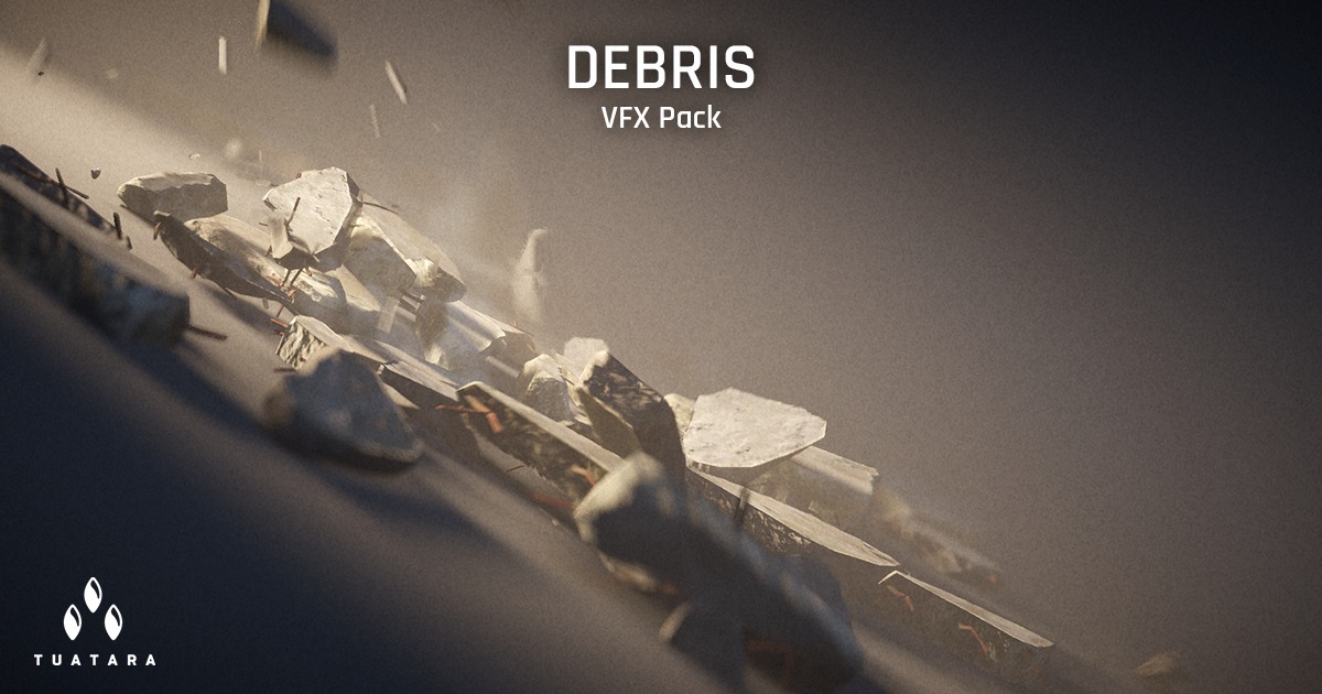 Concrete Debris VFX Pack | VFX | Unity Asset Store