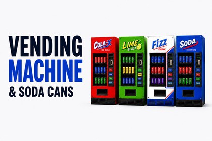Low Poly Vending Machine