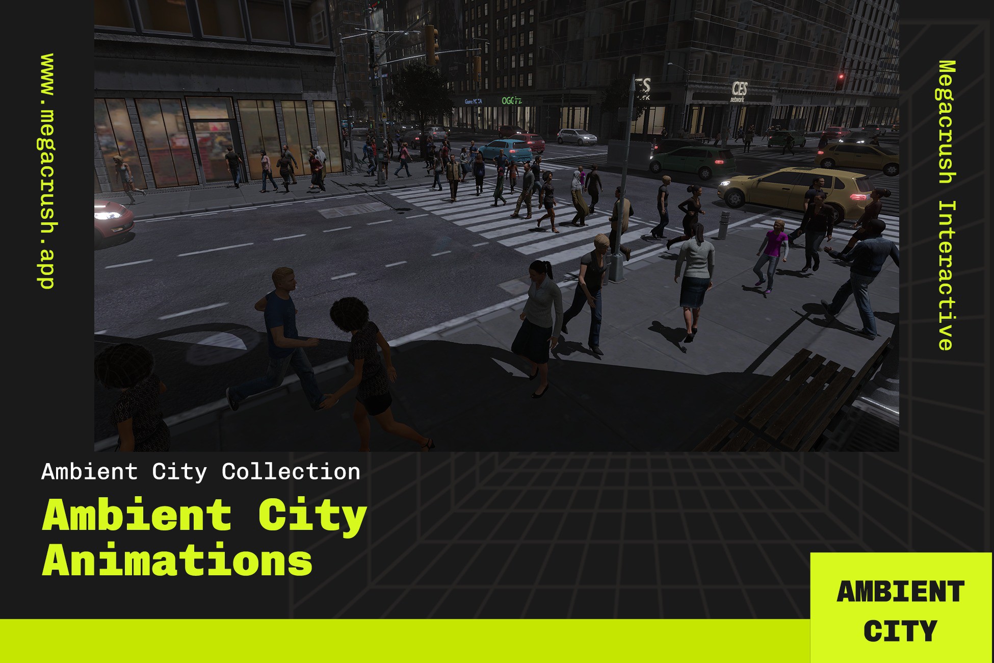 Ambient City Animations | 3D Animations | Unity Asset Store