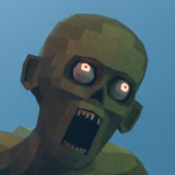 Zombie Low-Poly stylized