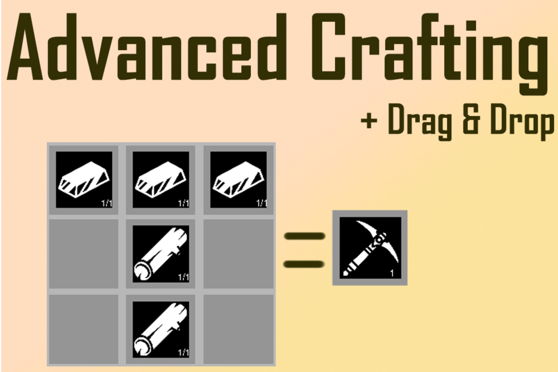 Unity Craft Chain Advanced Crafting System + Drag and Drop | GUI Tools | Unity Asset Store