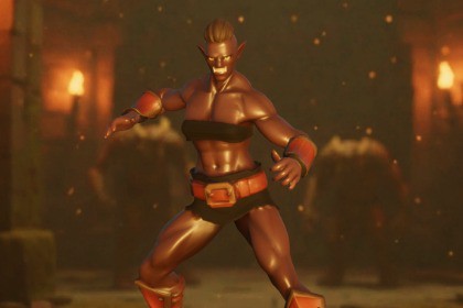 Orc Female Warrior Demon - FREE