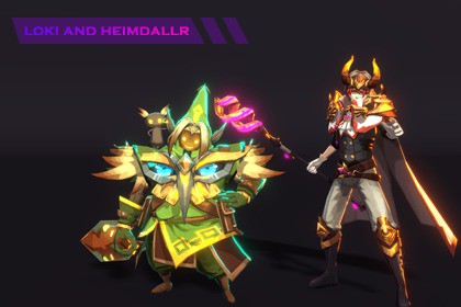 Loki and Heimdallr