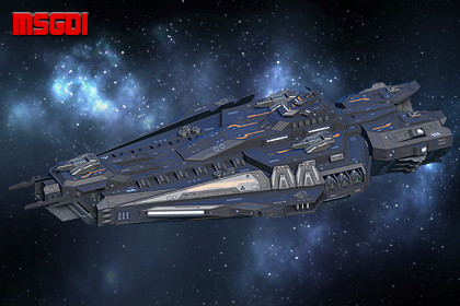 Spaceship Steelblade Destroyer