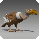 Vulture Toon Animated