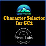 OpenWorlds Character Selector for Game Creator 2