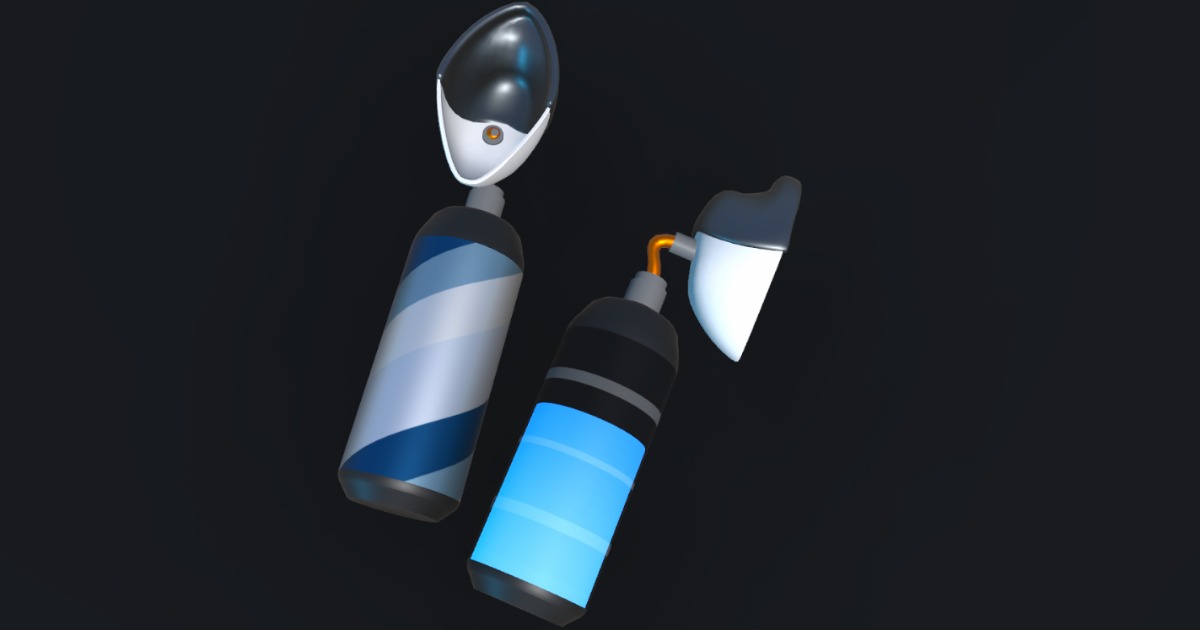 Stylized Oxygen Tank | 3D Environments | Unity Asset Store
