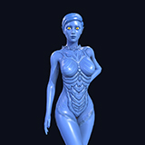 Alien girl