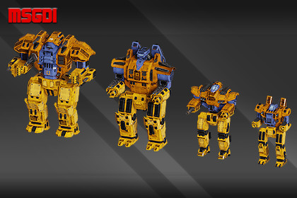 Scifi Mechs Reinforcement Collection