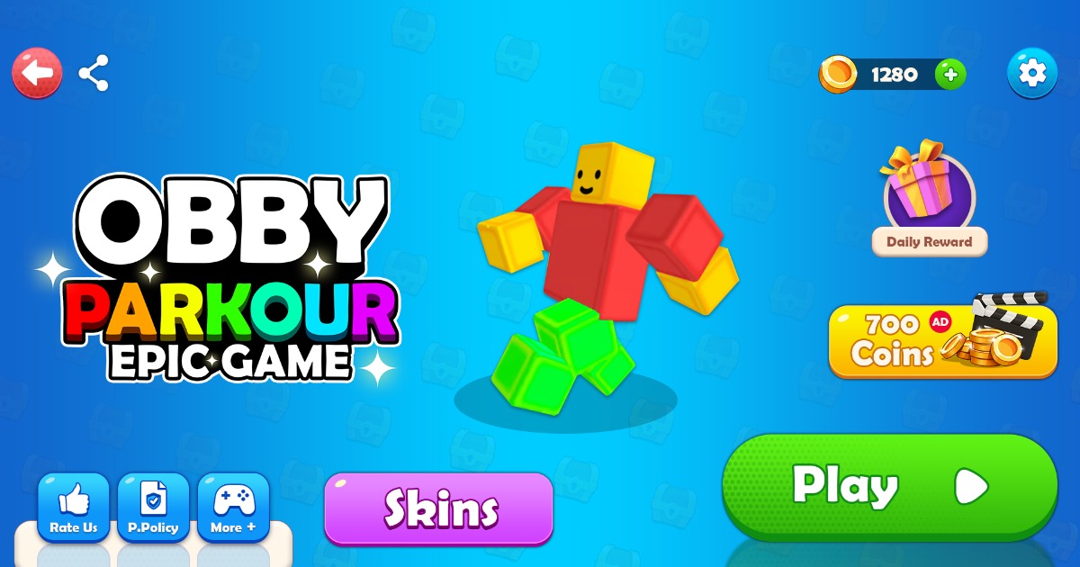 Parkour & Obby Game UI-Jump & Run HUD | 2D GUI | Unity Asset Store