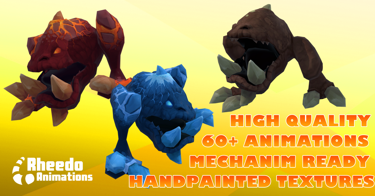 Alien Monster Cartoony | 3D Characters | Unity Asset Store
