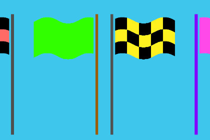 2D Customizable Animated Flags