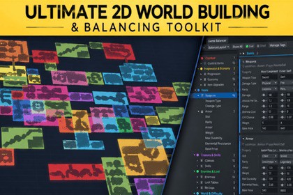Ultimate 2D World Building & Balancing Toolkit.