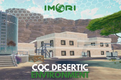 CQC Desertic Environment - Modular Toon Pack