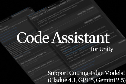 Code Assistant for Unity - Chat with your custom AI