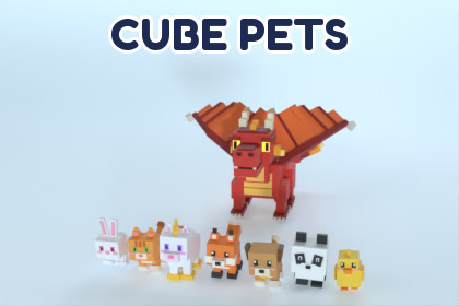 Cube Pets - 30 Animated Low Poly Animals
